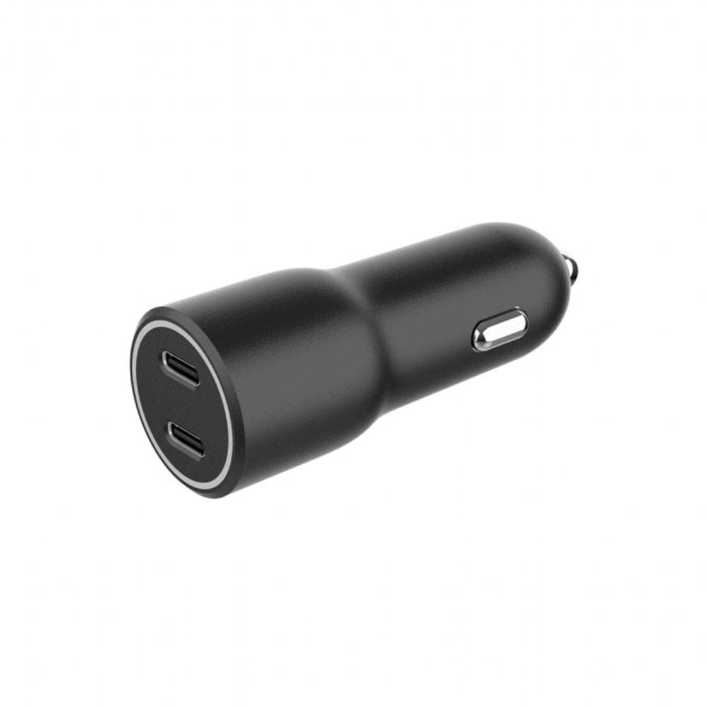 Carregador de Isqueiro Gembird TA-UC-C2PD40-CAR-01 Dual USB-C 40W Preto