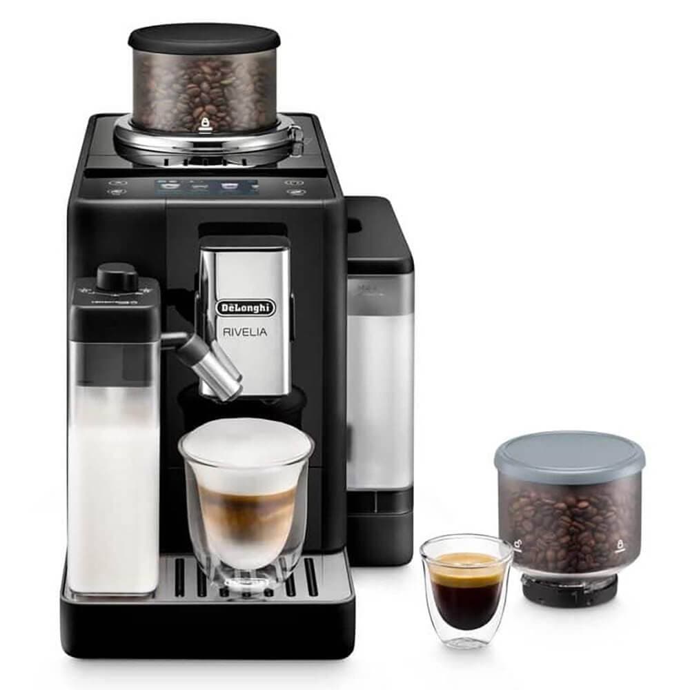 Máquina de Café Automática DeLonghi Rivelia EXAM440.55.B 1450W 19 Bar