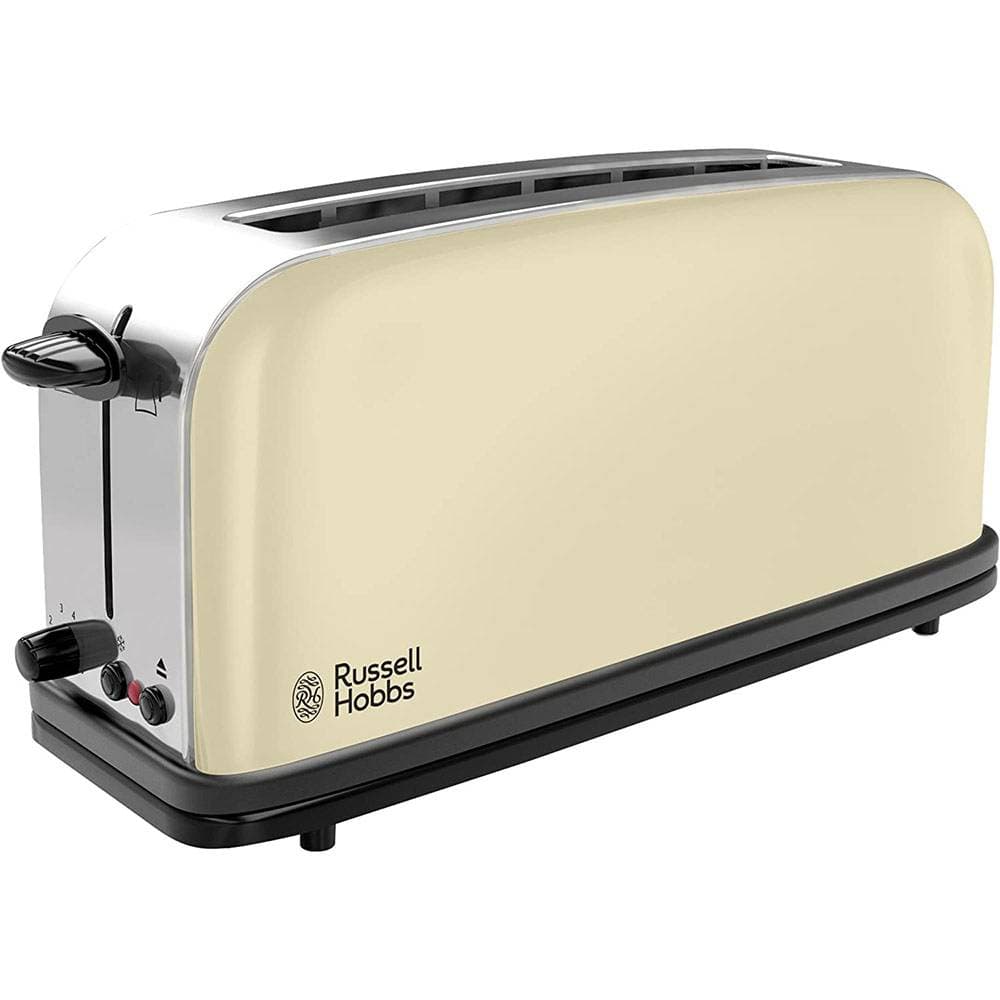 Torradeira Russell Hobbs Colours Plus+ 2 Fatias Longas 1000W Classic Cream