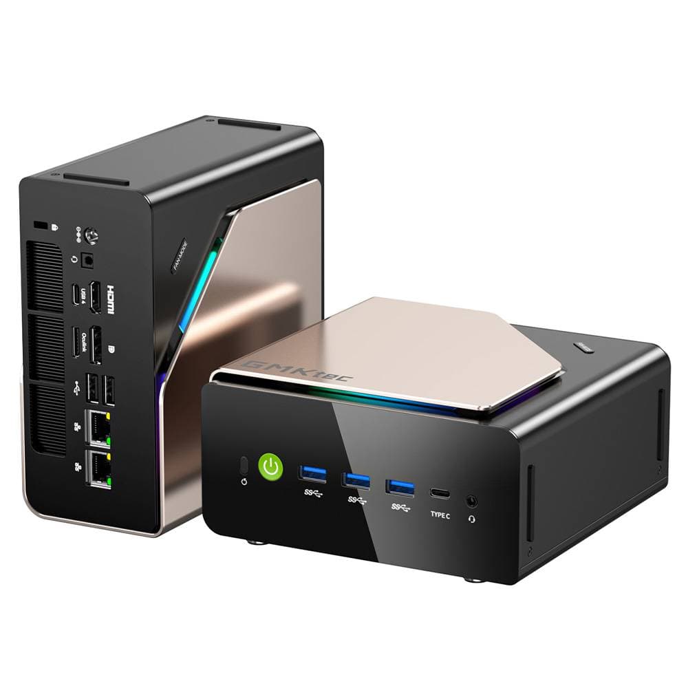 Mini PC GMKtec EVO-T1 AI c/ Porta OCuLink Intel Core Ultra 9 285H | 64GB RAM | SSD 2TB | Arc 140T | Windows 11 Pro