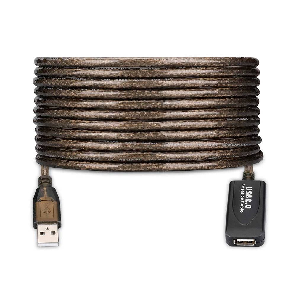 Cabo Ewent EW1024 Amplificador de Sinal USB 2.0 25m Preto