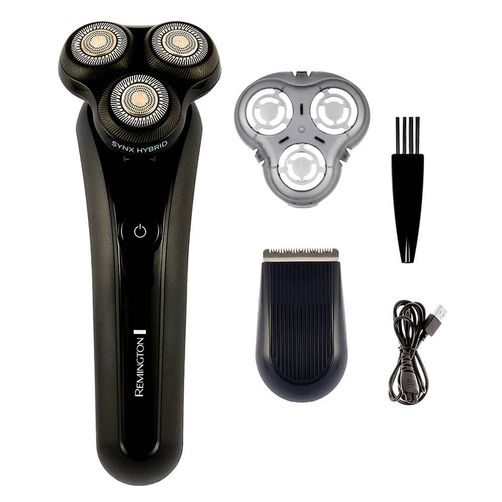 Máquina de Barbear Rotativa Remington XR1755 Limitless X5 Preta
