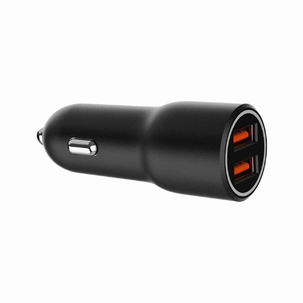 Carregador de Isqueiro Gembird TA-UC-A2QC36-CAR-01 Dual USB-A 30W Preto
