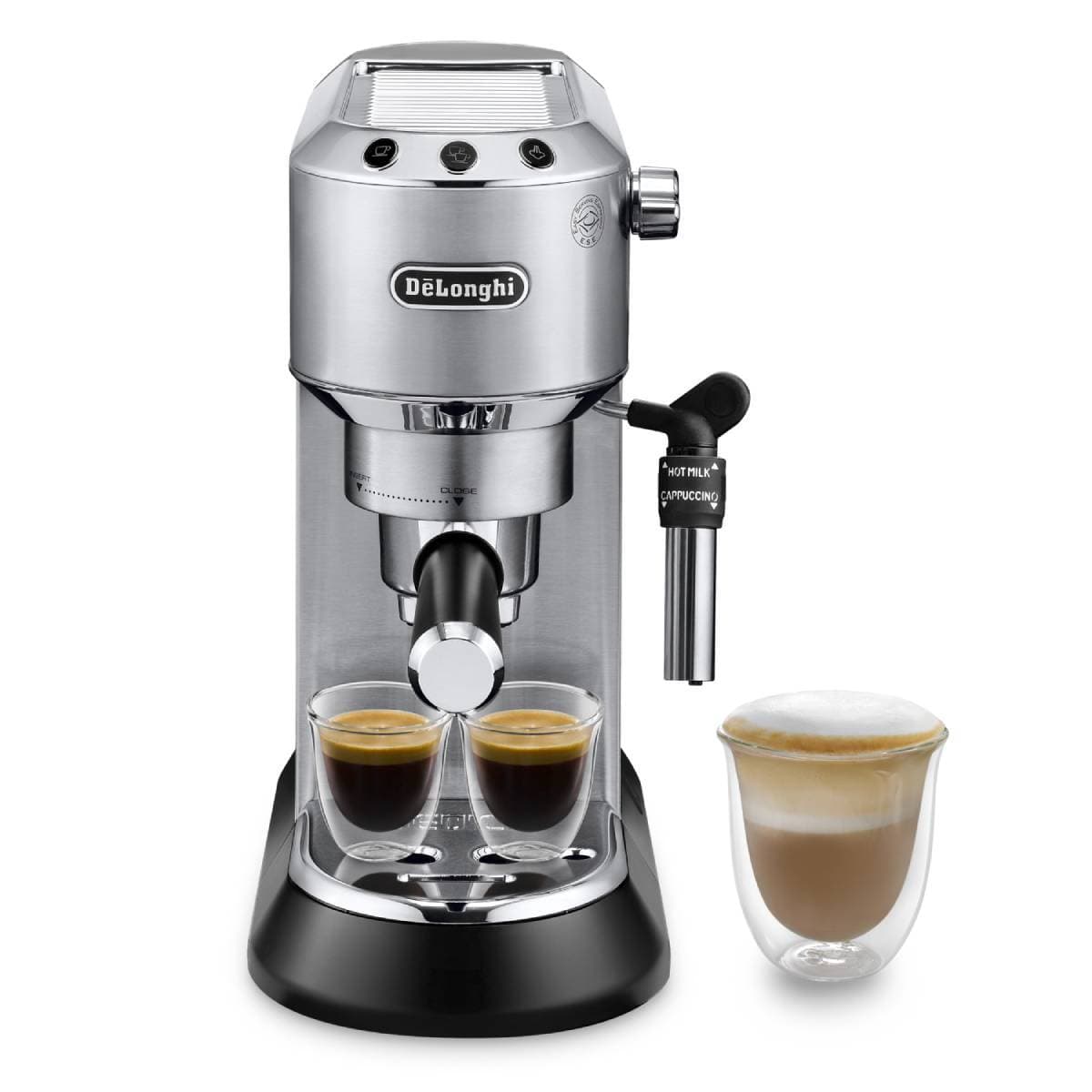 Máquina de Café Expresso DeLonghi Dedica EC685 1300W 15 Bar Metal