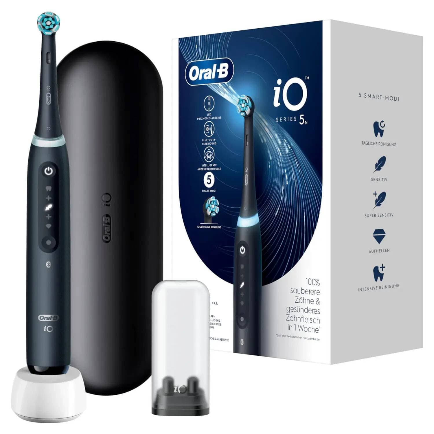 Escova de Dentes Elétrica Oral-B iO 5 Series Matte Black