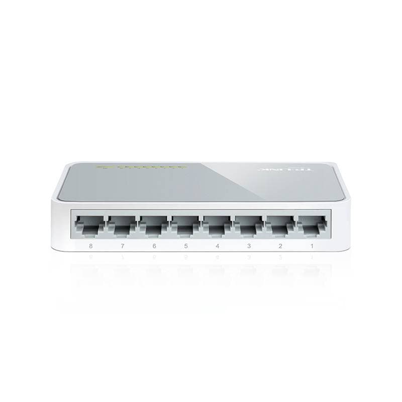Switch de Rede TP-Link TL-SF1008D 8 Portas 10/100Mbps UnManaged Wall Mountable
