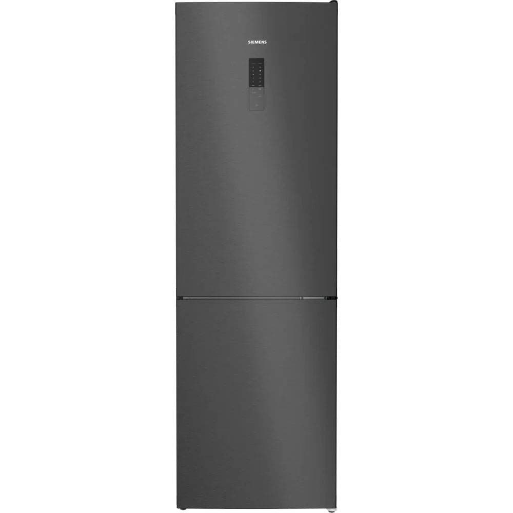Frigorífico Combinado de Livre Instalação Siemens iQ300 KG36NXXBF 321 Litros NoFrost B Preto Inox Preto Escovado