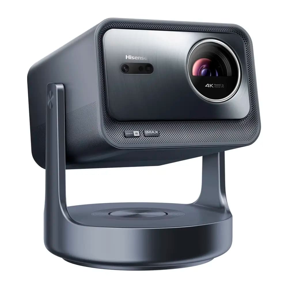 Mini Projetor Laser Hisense C2 ULTRA 4K UHD 65"-300" 3000 Lumens DLP Cinzento Titanium