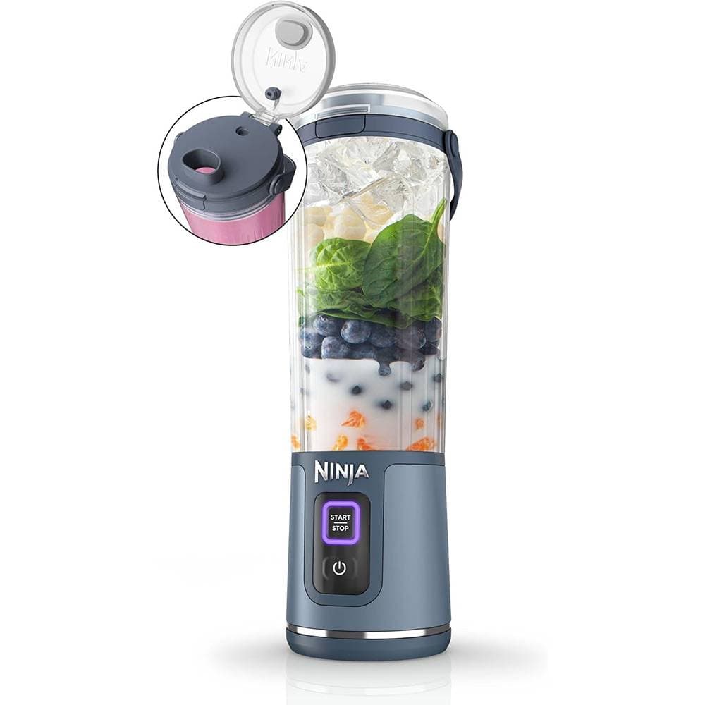 Liquidificadora Portátil Ninja BC151EUNV Blast Blender-To-Go 530ML 700W USB-C Azul