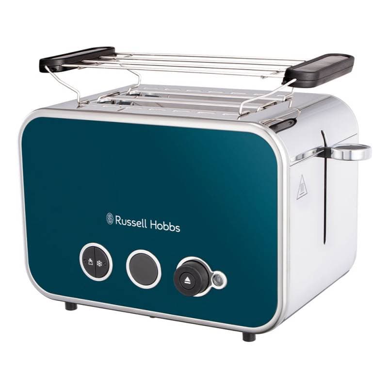 Torradeira Russell Hobbs Distinctions Ocean Blue 2 Fatias 1600W Inox