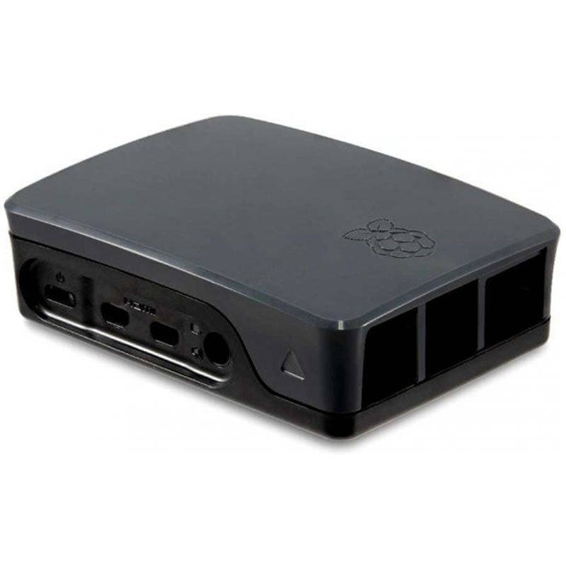 Caixa Oficial Raspberry Pi para Raspberry Pi 4 Preta