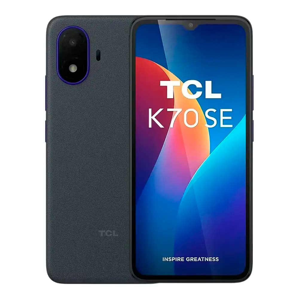 Smartphone TCL K70 SE 6.6" 4GB/64GB Dual SIM Black