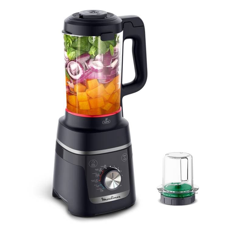 Liquidificadora Moulinex Blendforce Cook LM5768F0 1000W 1.5 Litros Preta