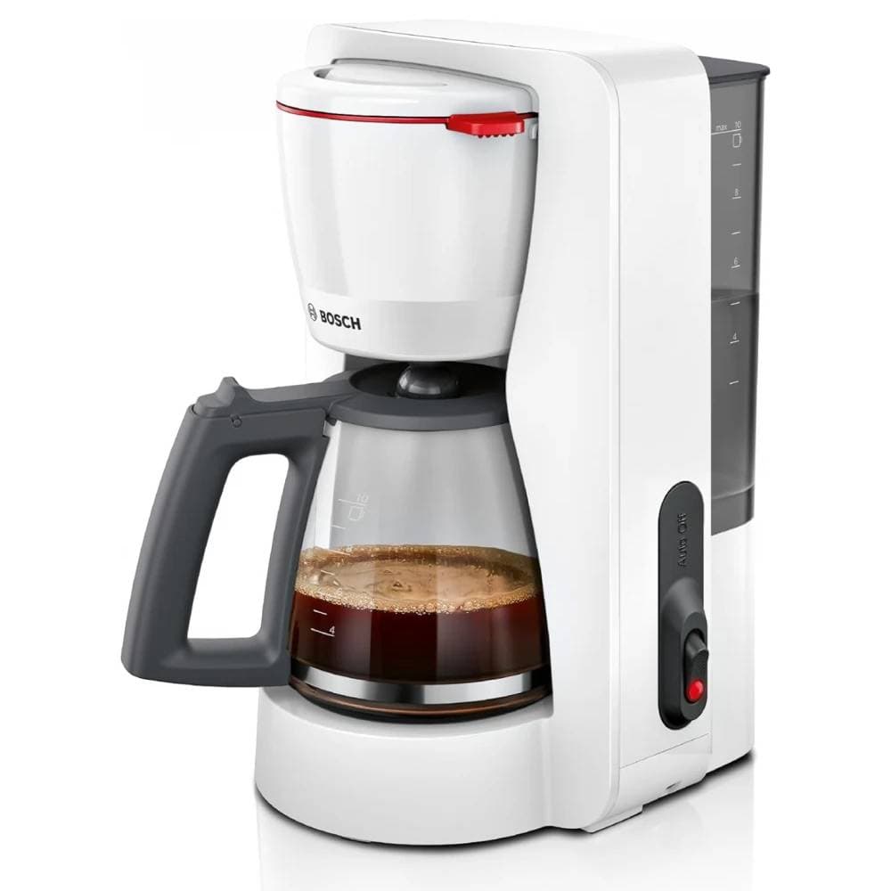 Máquina de Café de Filtro Bosch TKA2M111 1200W 1.25L Branca
