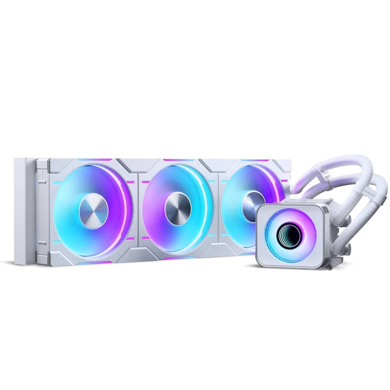 Water Cooler CPU Phanteks Glacier One 360D30 X2 360mm D-RGB All-In-One Branco