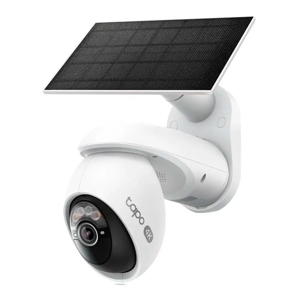 Câmara de Segurança TP-Link Tapo TC92 KIT 4K 8MP Pan/Tilt Outdoor IP65 Security Wi-Fi com Bateria + Painel Solar Tapo A201