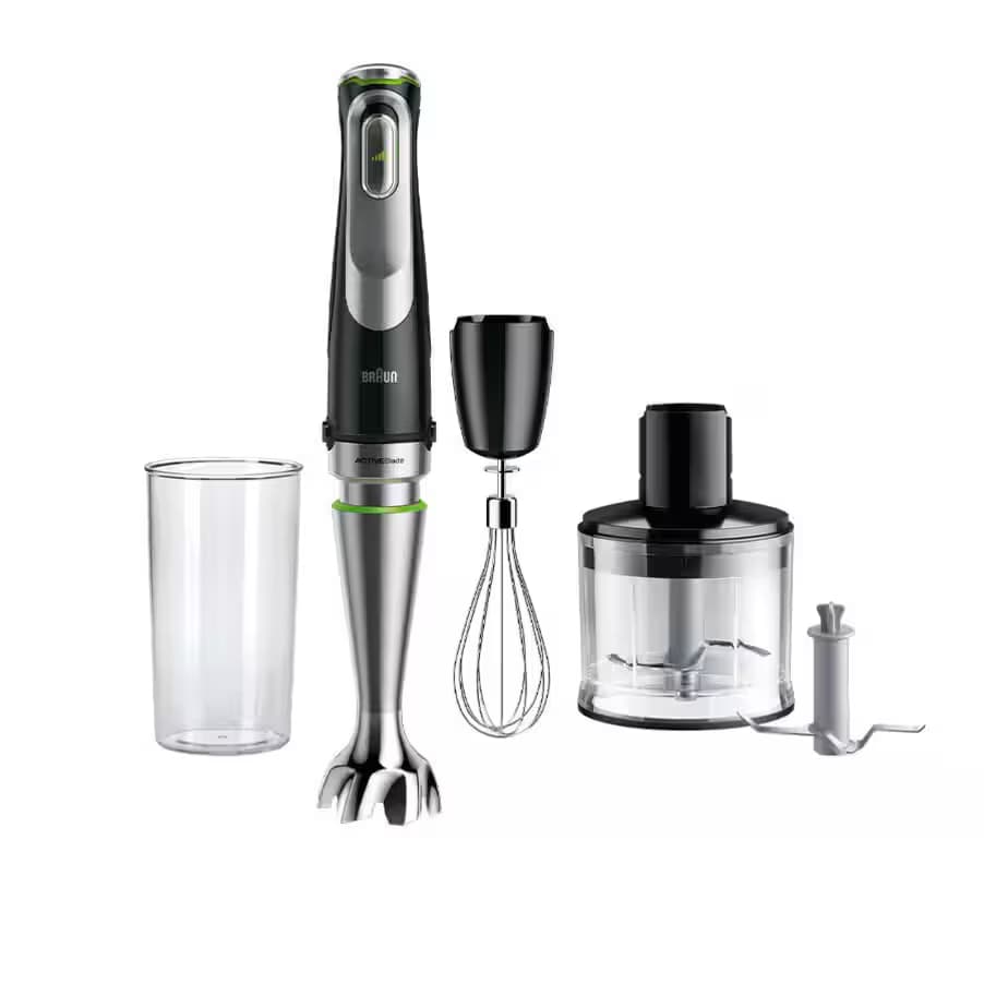 Varinha Mágica Braun MultiQuick 9 MQ9135XI 1200W Preta/Inox