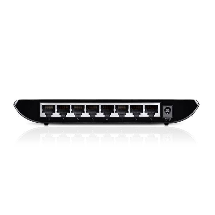 Switch de Rede TP-Link TL-SG1008D v6.0 8 Portas Gigabit UnManaged Wall Mountable