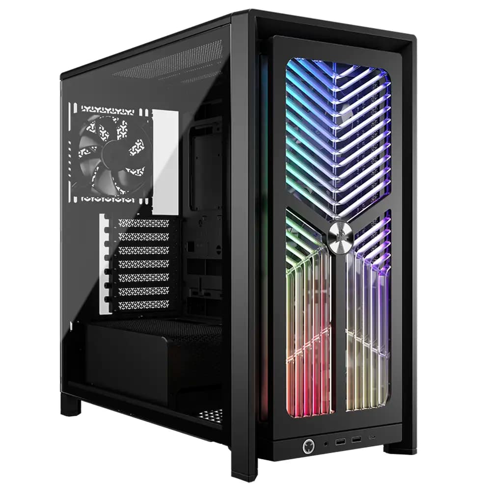 Caixa Extended-ATX Corsair Frame 4000X RS ARGB Tempered Glass Preta
