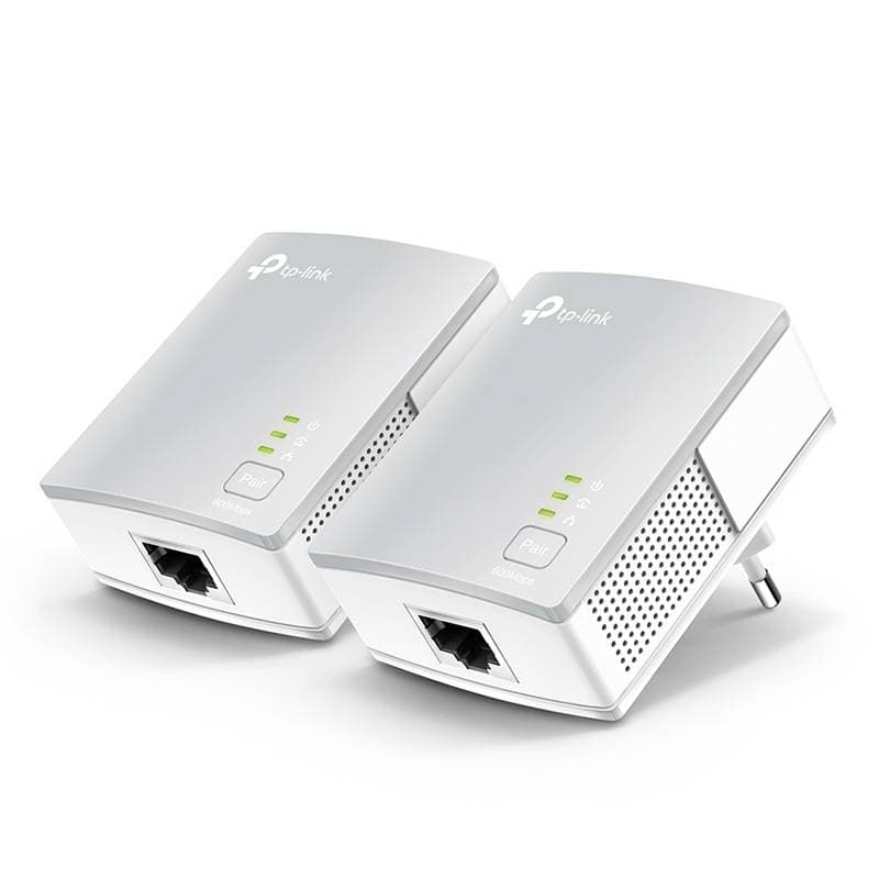 Kit Adaptador Powerline TP-Link TL-PA4010 KIT AV600 Nano Homeplug AV Fast Ethernet