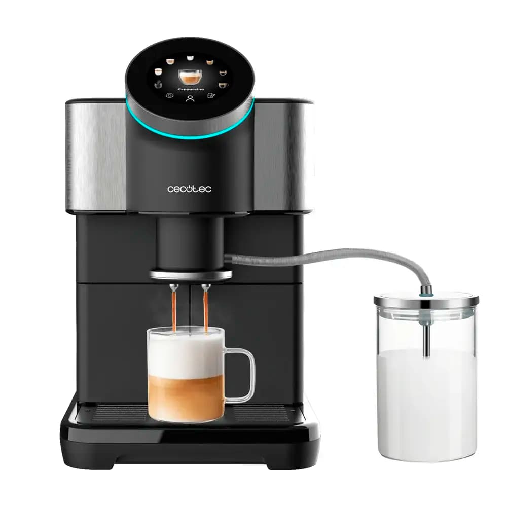 Máquina de Café Automática Cecotec Cremmaet Spin 19 Bar Preta