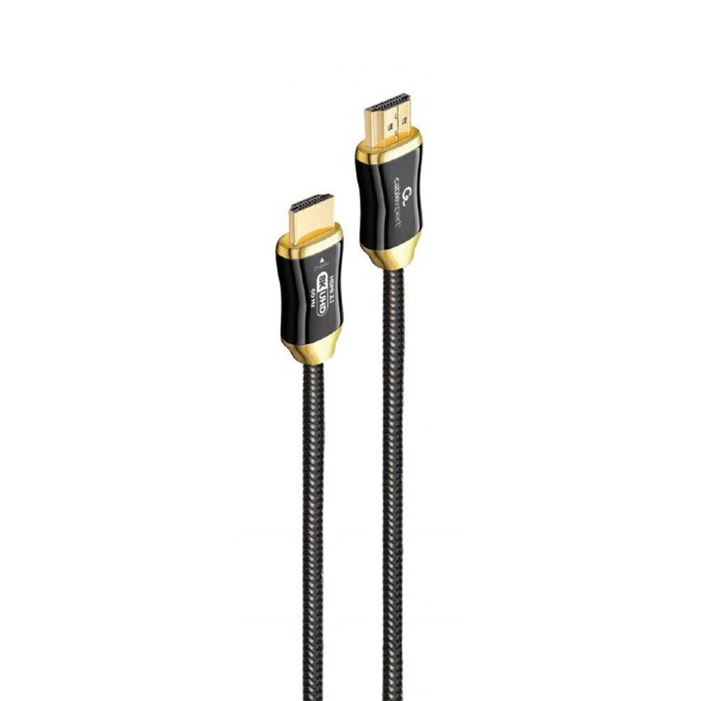 Cabo Ótico Ativo HDMI 2.1 Gembird CCBP-HDMI8K-AOC-10M AOC Premium Series c/ Ethernet 8K 60Hz 10m Preto