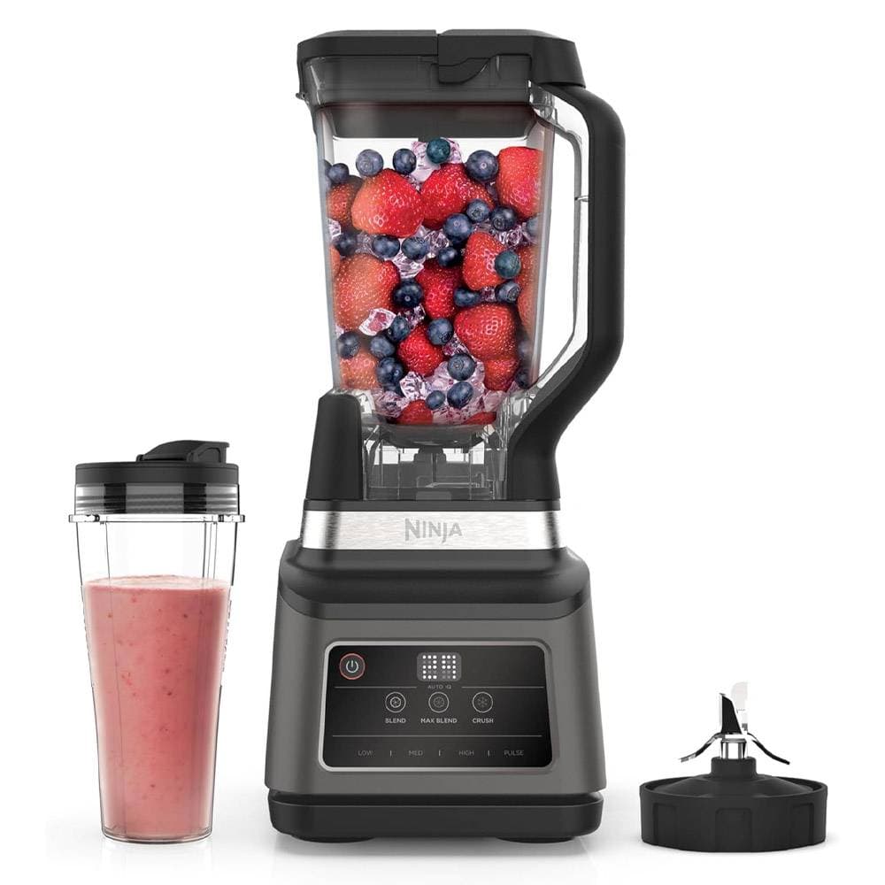 Liquidificadora Ninja BN750EU Foodi Auto-iQ 2.1L 1200W 3 Programas Preta