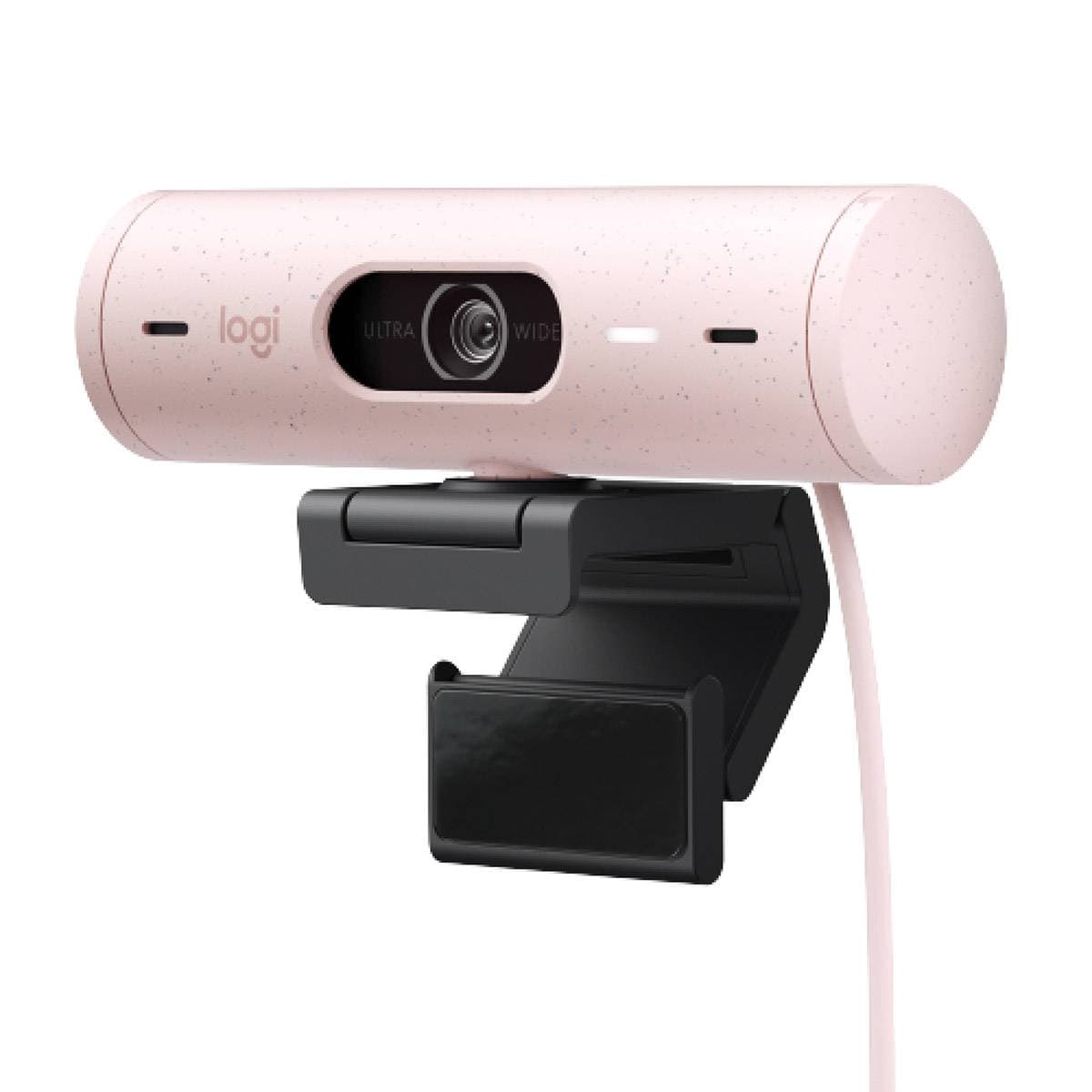 Webcam Logitech Brio 500 Full HD 1080p USB Type-C Rosa