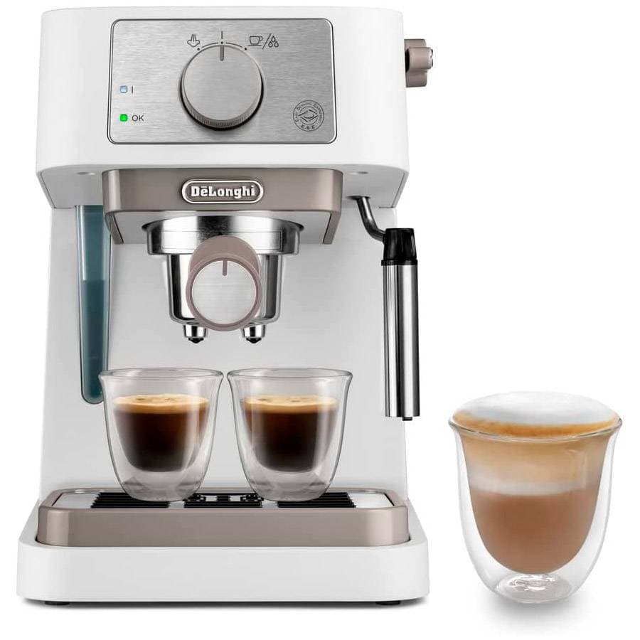 Máquina de Café Manual DeLonghi Stilosa EC260.W 15 Bar Branca