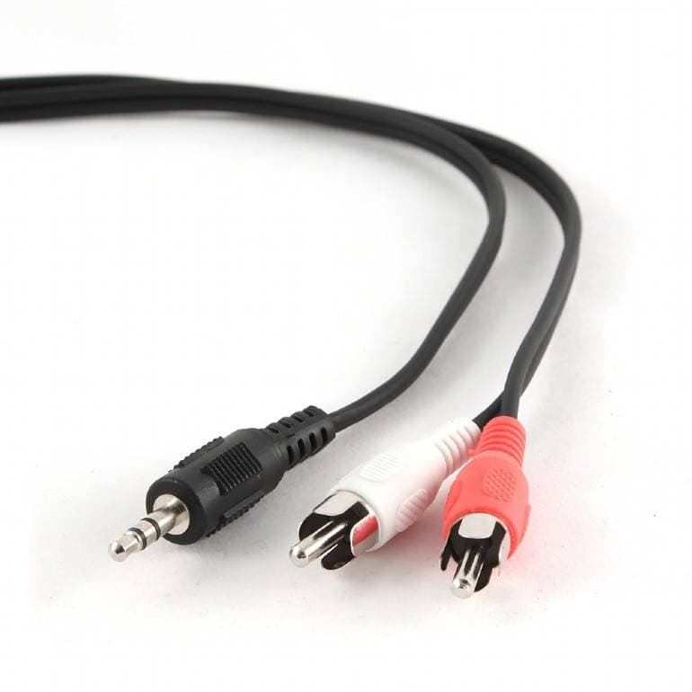 Cabo Gembird Jack 3.5mm p/ 2xRCA F 5m