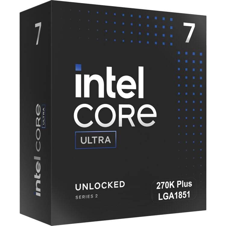 Processador Intel Core Ultra 7 270K Plus (Series 2) "Arrow Lake Refresh" 24-Core 3.2GHz c/Turbo 5.5GHz 36MB Cache Skt1851