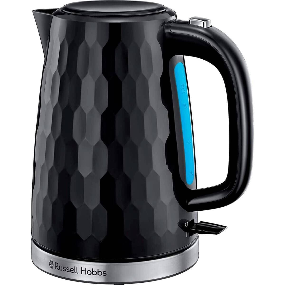 Jarro Elétrico Russell Hobbs Honeycomb Black 1.7 Litros 2400W Preto