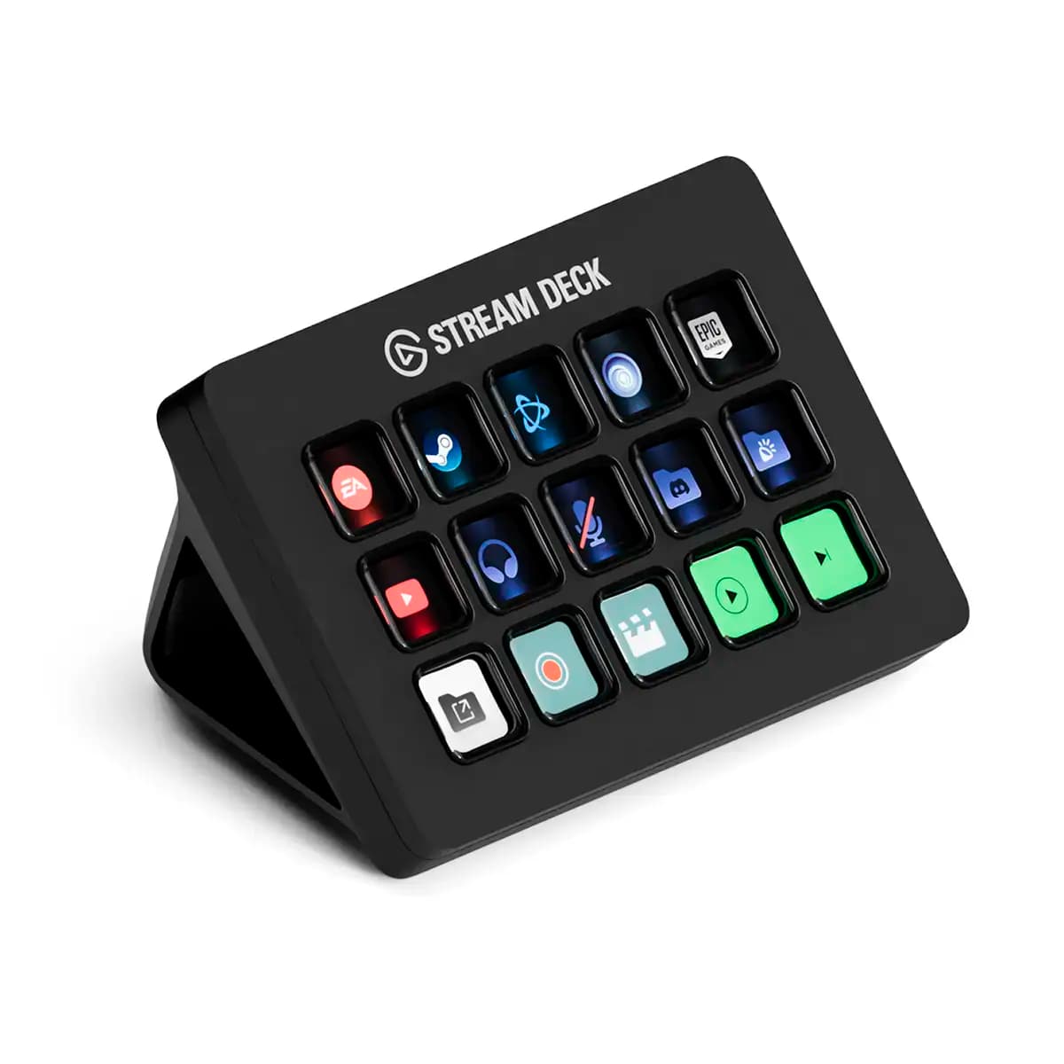 Control Deck Elgato Stream Deck MK.2 | 15 Teclas Personalizáveis | USB 2.0 Type-C | Windows e Mac | Preto