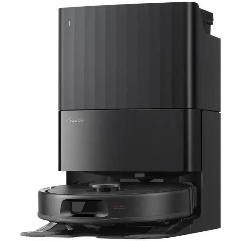 Aspirador Robô Roborock Qrevo S ProX 18500Pa 5200mAh Preto + Estação de Esvaziamento