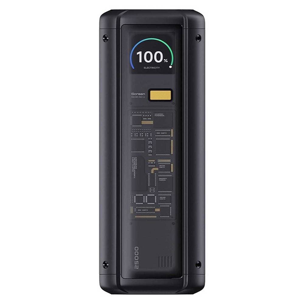 Powerbank Xiaomi 212W HyperCharge Power Bank 25000mAh PD 3.1 90.8Wh USB-C Preta