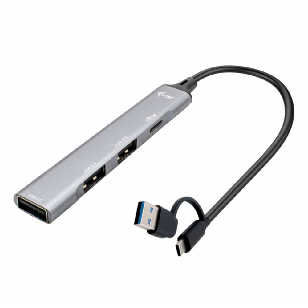 Hub USB-C i-tec CAHUBMETALMINI4 USB-C/USB-A Metal HUB 1x USB-C + 3x USB 2.0