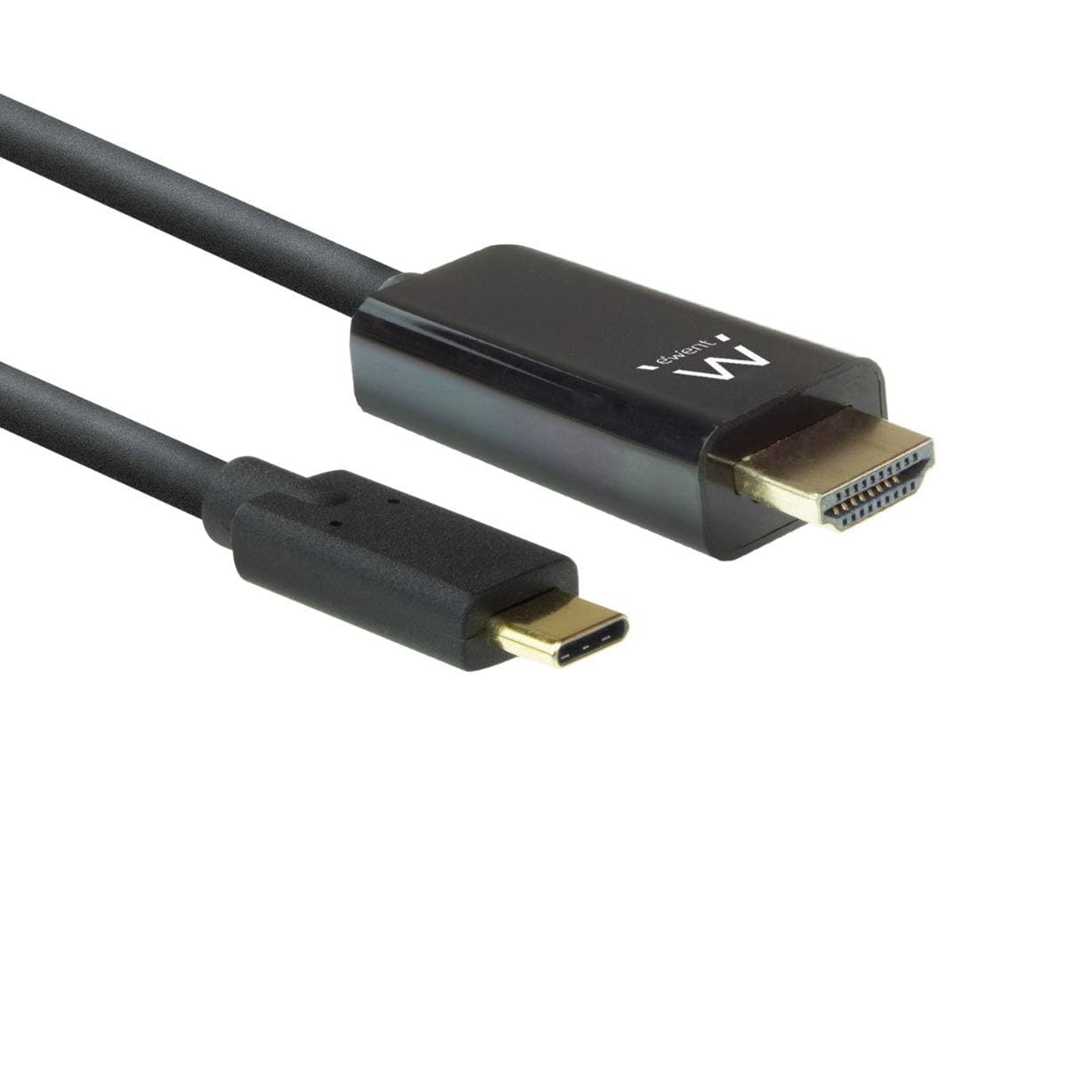 Cabo Ewent EW9824 USB-C para HDMI 4K/60Hz 2m Preto
