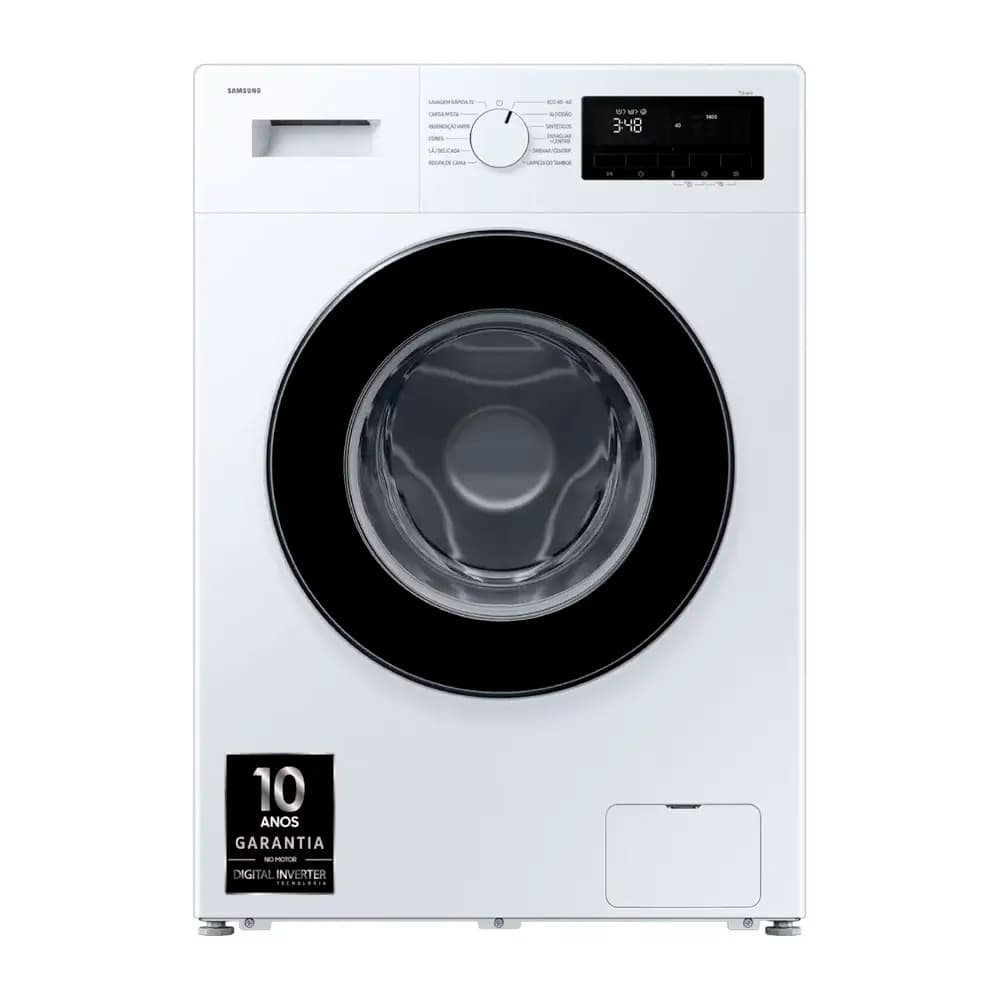 Máquina de Lavar Roupa de Livre Instalação Samsung WW90FG3M05AWEP 9Kg 1400RPM A Branca