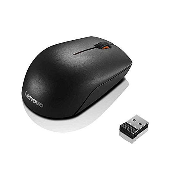 Rato Óptico Lenovo 300 Wireless Compact 1000DPI Preto