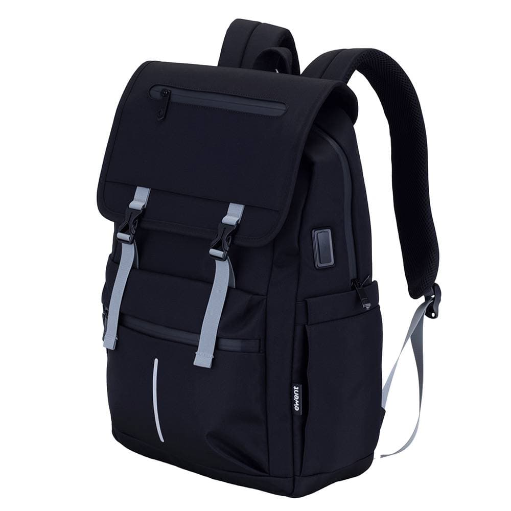 Mochila Ewent Vintage Backpack 16.1" Oxford 900D Preta