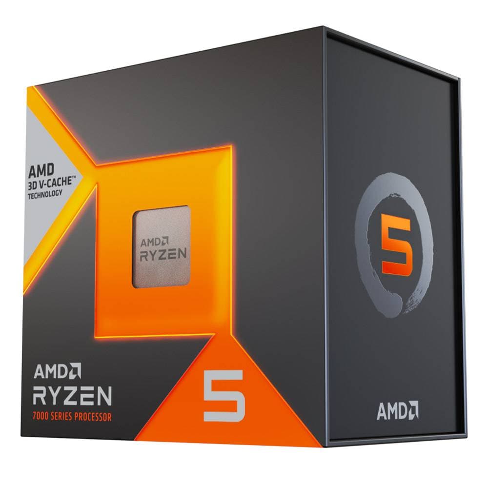 Processador AMD Ryzen 5 7500X3D "Zen 4" 6-Core 4.0GHz c/ Turbo 4.5GHz 102MB Cache SktAM5