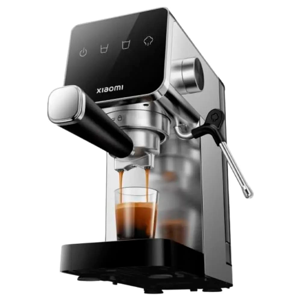 Máquina de Café Semi-automática Xiaomi Espresso 1350W 20 Bar Prateada/Preta