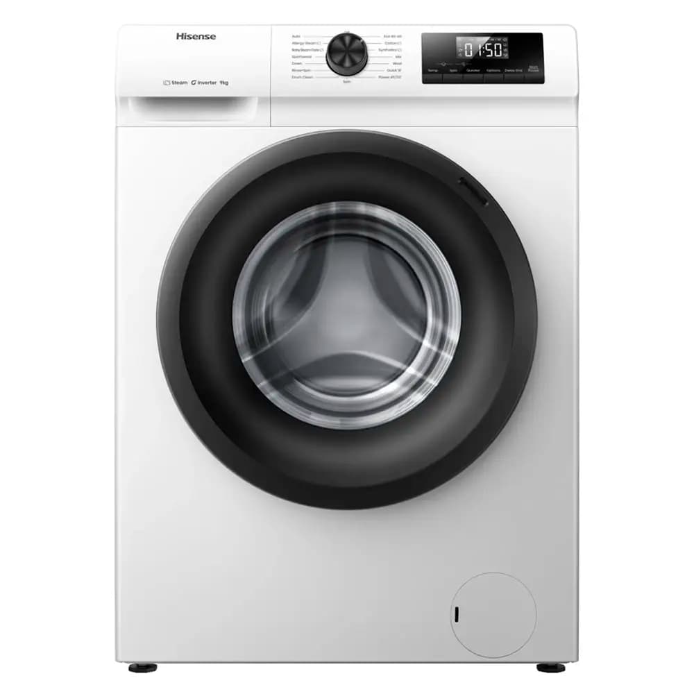 Máquina de Lavar Roupa de Livre Instalação Hisense WF1Q9041BW 9Kg 1400RPM A Branca