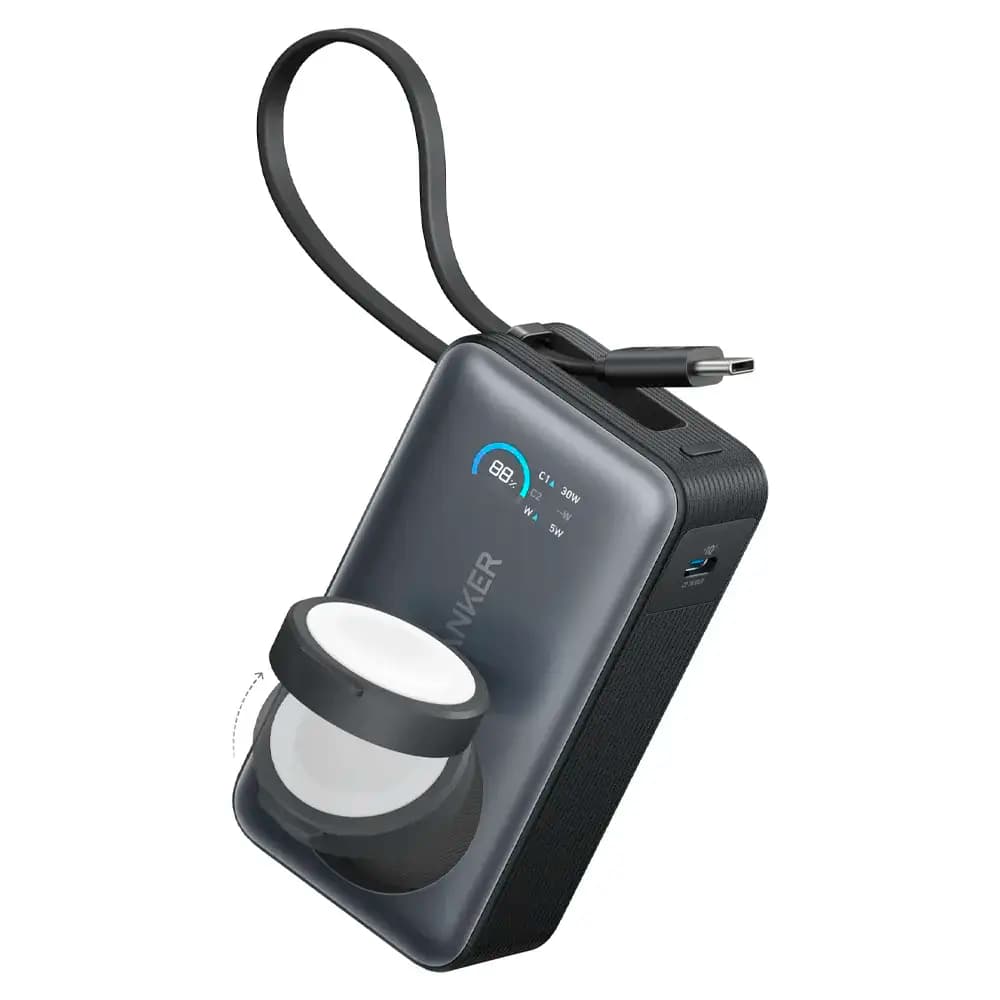 PowerBank Anker MagGo Wireless Magnetic 10000mAh 35W Preta