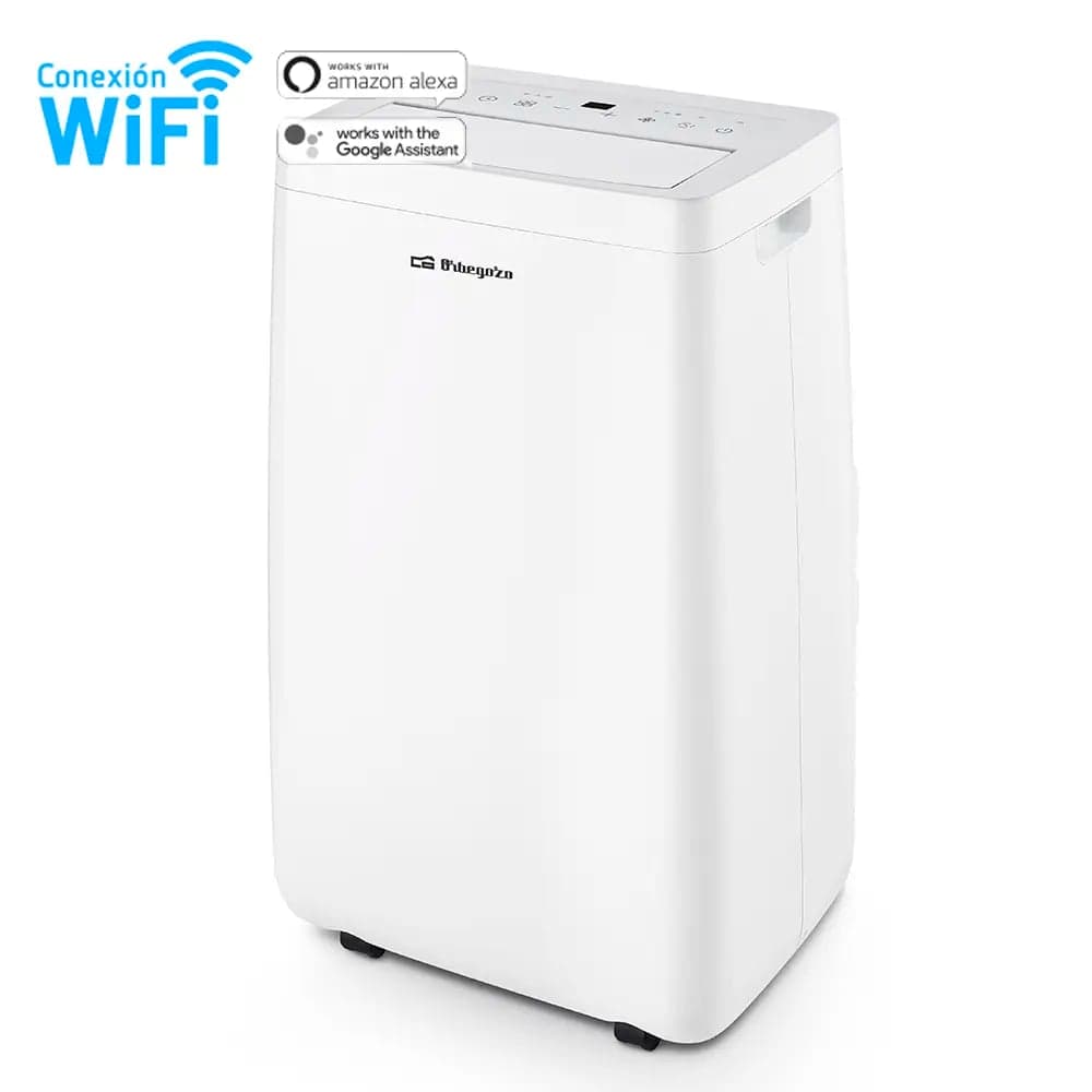 Ar Condicionado Portátil Orbegozo ADRW 12000 1350W 420m3/h 3000fg/h Branco