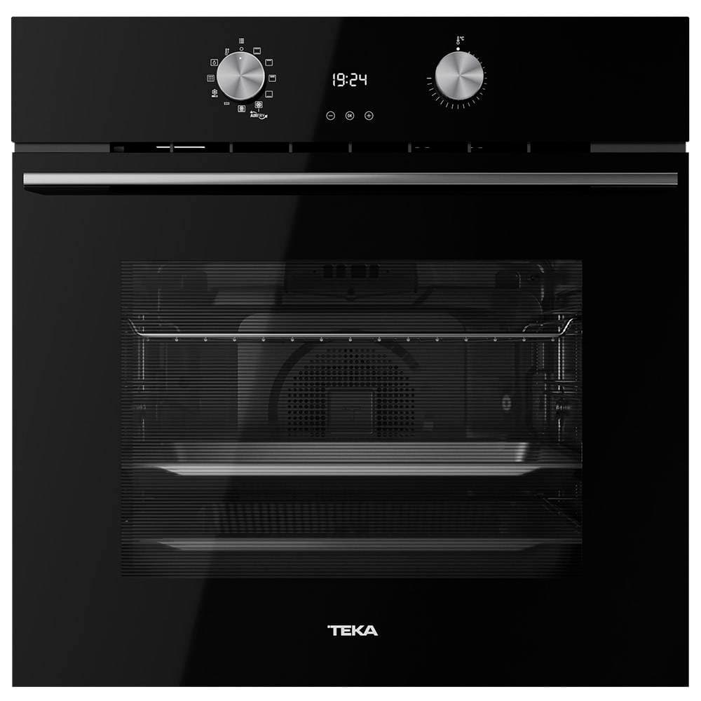 Forno Elétrico de Encastre Teka Maestro AirFry HLB 8406 P BK Pirolítico + Hidrolítico 71 Litros c/ Função AirFry A+ Preto