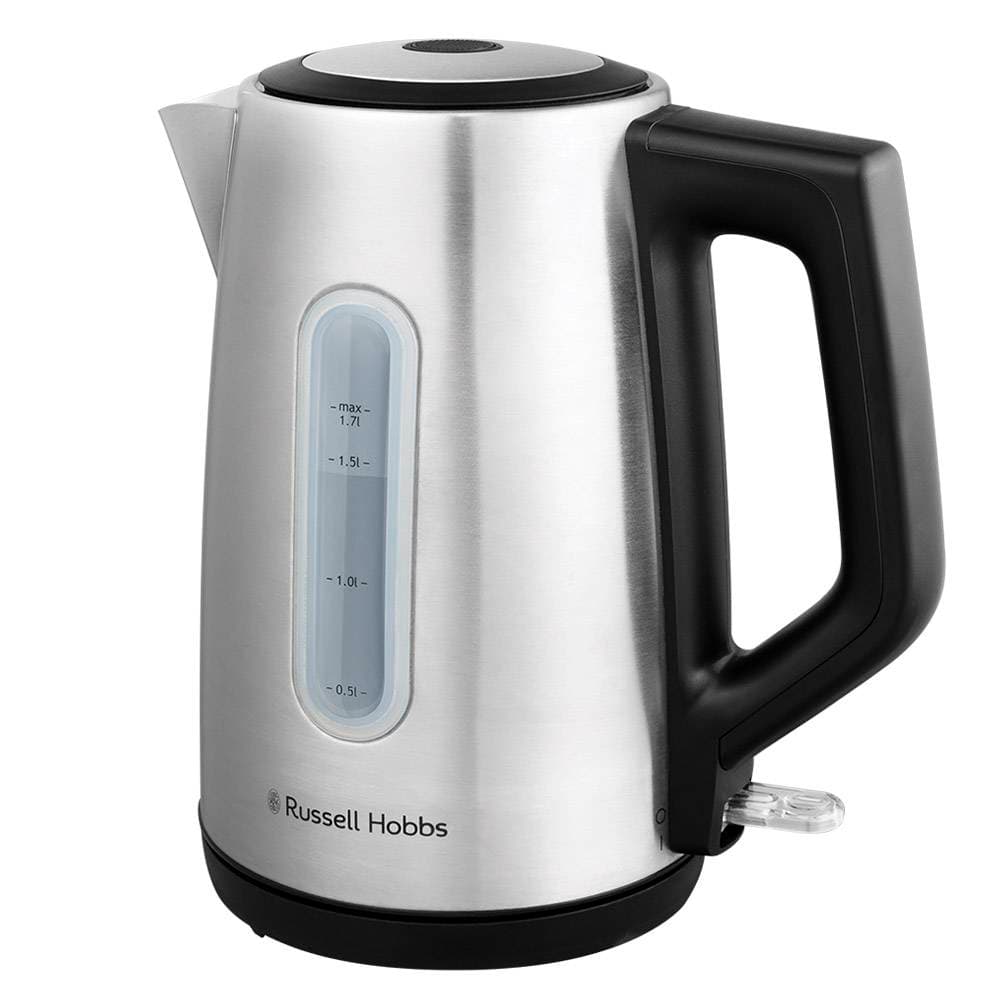 Jarro Elétrico Russel Hobbs Heaton 2400W 1.7L Cinzento