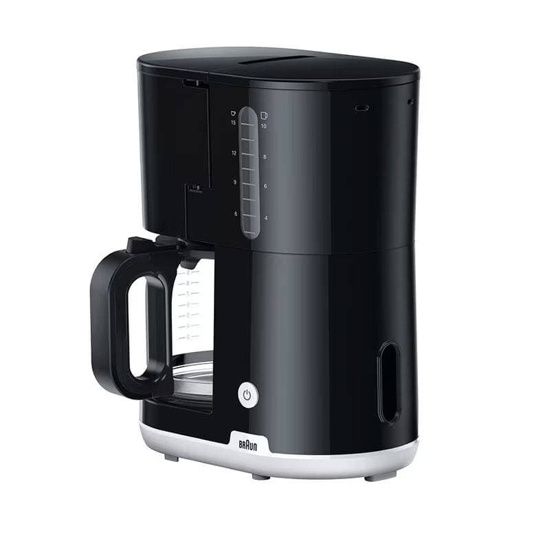 Máquina de Café de Filtro Braun Breakfast1 Coffee Maker KF 1100 Black 1000W Preta