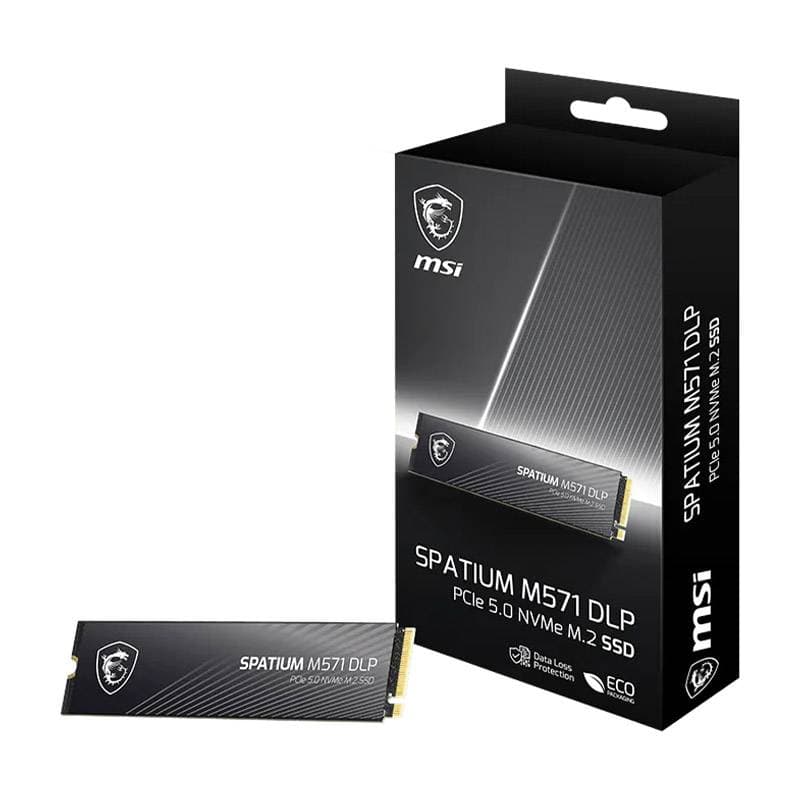 SSD M.2 2280 MSI Spatium M571 DLP 2TB TLC NAND NVMe PCIe Gen 5.0x4