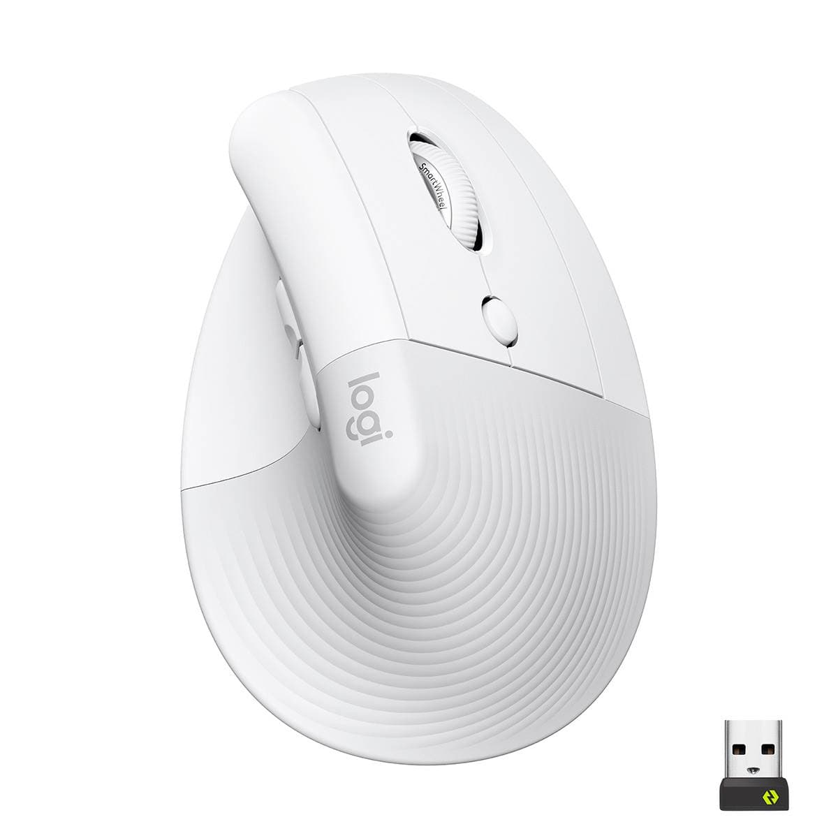 Rato Laser Logitech Lift Vertical Ergonomic Wireless/Bluetooth 4000DPI White